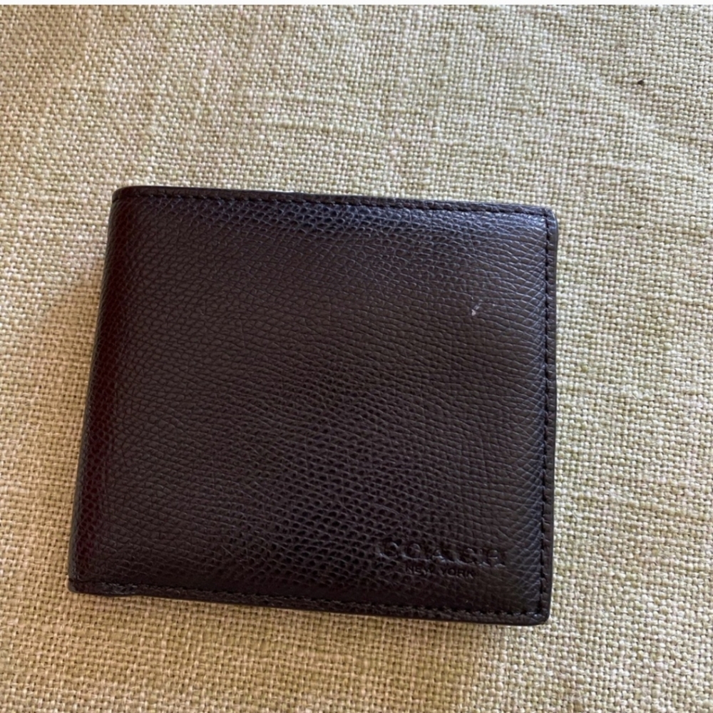 Coach Brown Mens Wallet